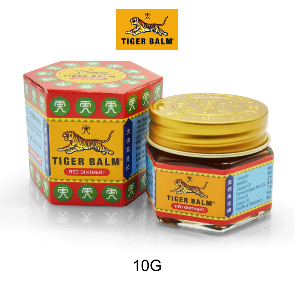 (SG INSTOCK) TIGER BALM OINTMENT WHITE / RED 10G/19.4G/30G