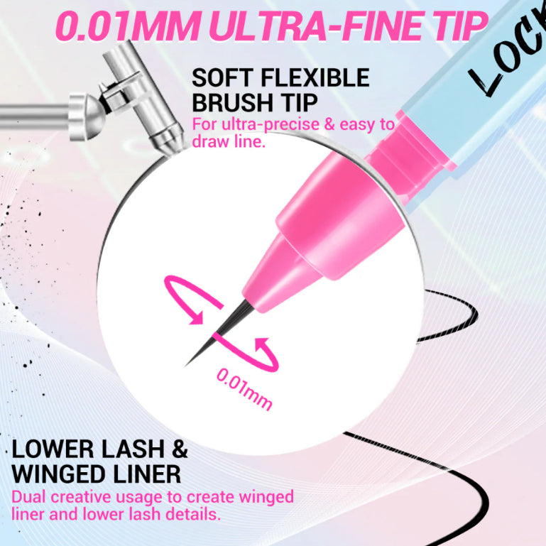 [SG INSTOCK] DAZZLE ME LOCK & WING! HYPER SLIM EYELINER 0.05ML,DAZZLE ME LOCK & WING! HYPER STAY EYELINER 0.5ML