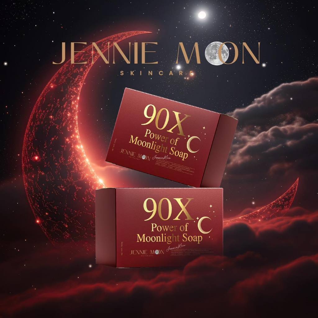 [SG INSTOCK] JENNIE MOON 90X POWER OF MOONLIGHT SOAP 160G