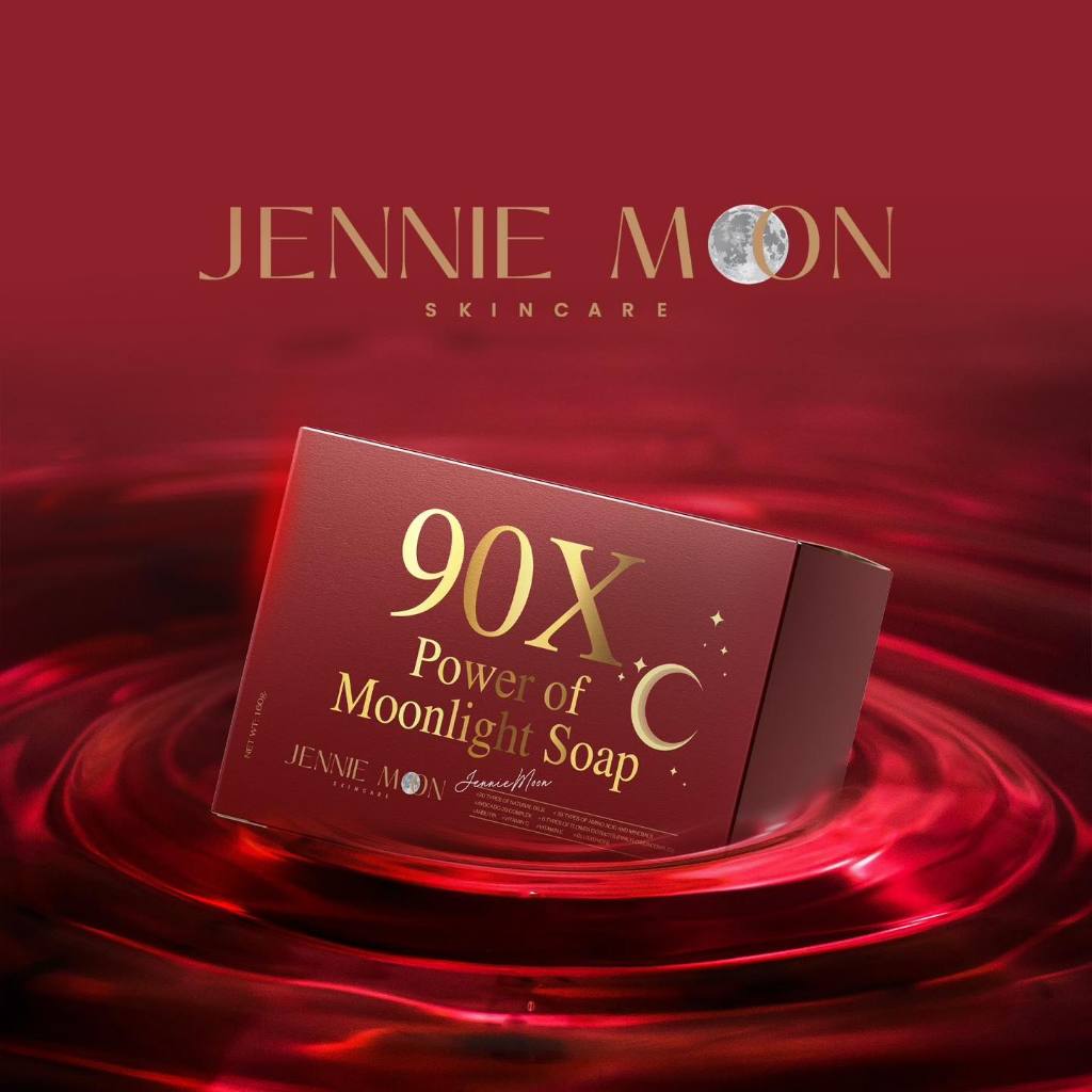 [SG INSTOCK] JENNIE MOON 90X POWER OF MOONLIGHT SOAP 160G