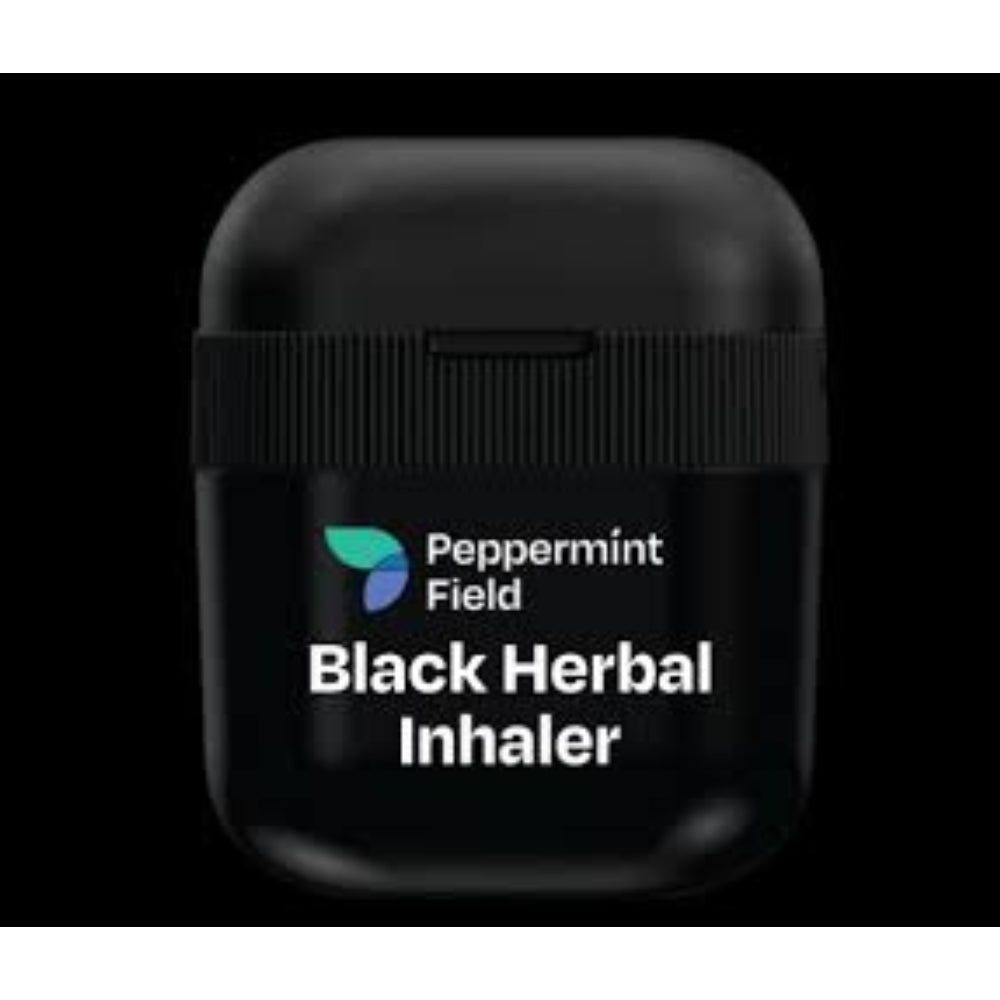 [SG INSTOCK] Peppermint Field Black / Orange Oil Essence  inhaler 2 in 1