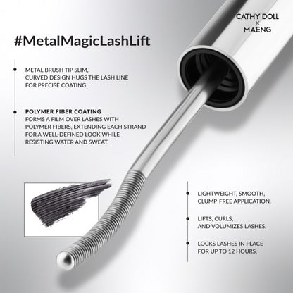 [SG INSTOCK] CATHY DOLL X MAENG CURVY METAL MASCARA 5G