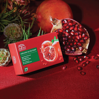 [SG INSTOCK] DE LEAF THANAKA SOAP, POMEGRANATE SOAP 100G