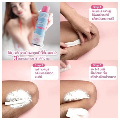 [SG INSTOCK] NEW PACKAGING! COSMIC HAIR REMOVER SPRAY 150ML