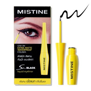 [SG INSTOCK] Mistine Super Black ,Fixed Liner,Maxi Black Eyeliner