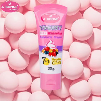 [SG INSTOCK] Abonne Yogurt Milk Whitening Underarm Cream 30g