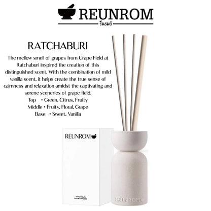 REUNROM PREMIUM ROOM DIFFUSER 200ML RATCHABURI / DOI PUI / BANG LEN / AMPHAWA