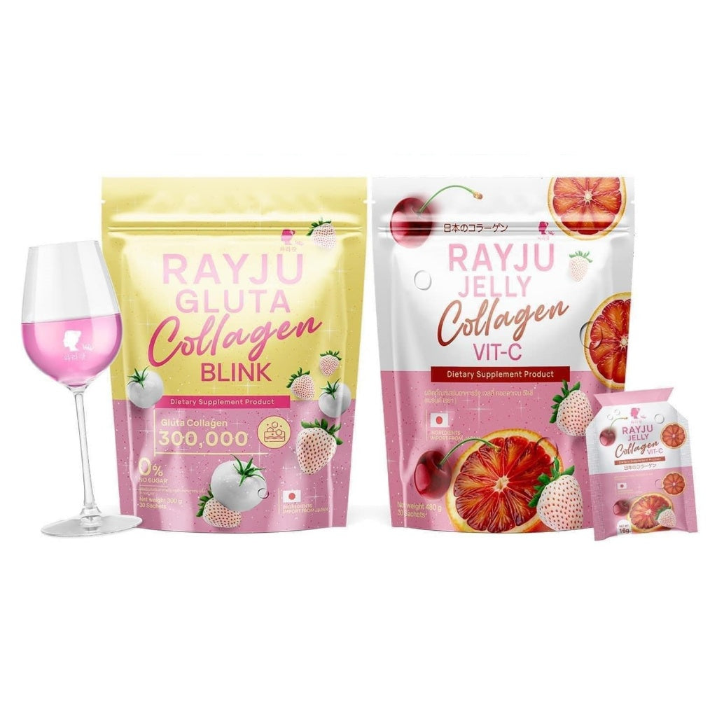 [SG INSTOCK] RAYJU GLUTA COLLAGEN BLINK, RAYJU JELLY COLLAGEN VIT C