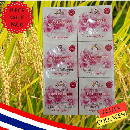 [SG INSTOCK] K BROTHERS RICE MILK SOAP ASSORTED 12PCS VALUE PACK