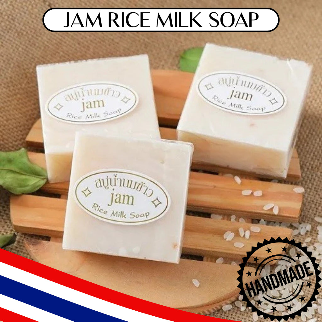 [SG INSTOCK] JAM RICE MILK SOAP GLUTA + COLLAGEN 12PCS VALUE PACK