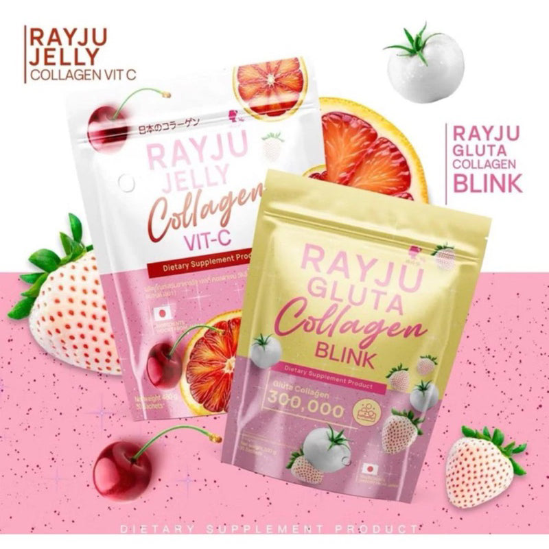 [SG INSTOCK] RAYJU GLUTA COLLAGEN BLINK, RAYJU JELLY COLLAGEN VIT C