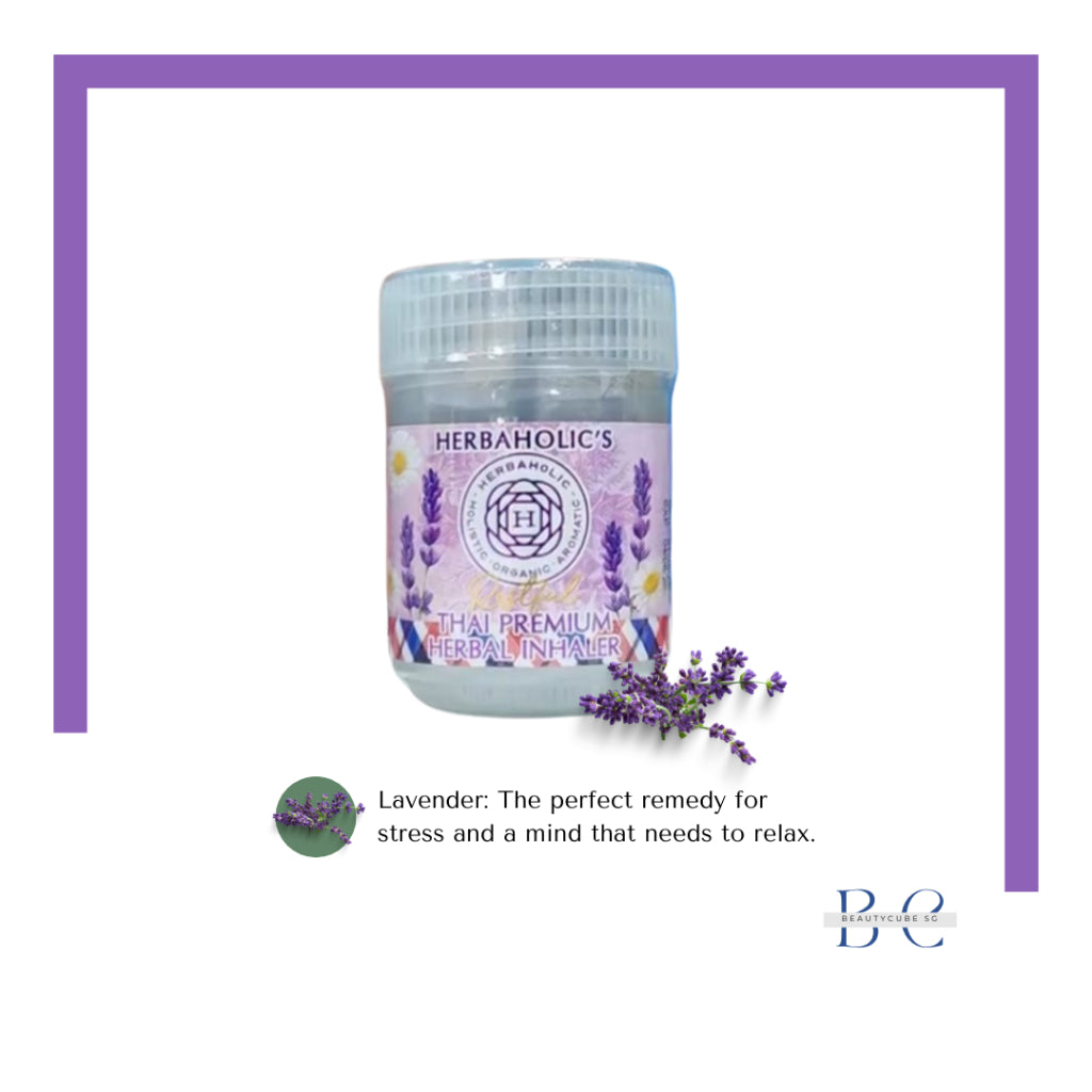 [SG INSTOCK] THE HERBAHOLIC'S THAI PREMIUM HERBAL INHALER 15G