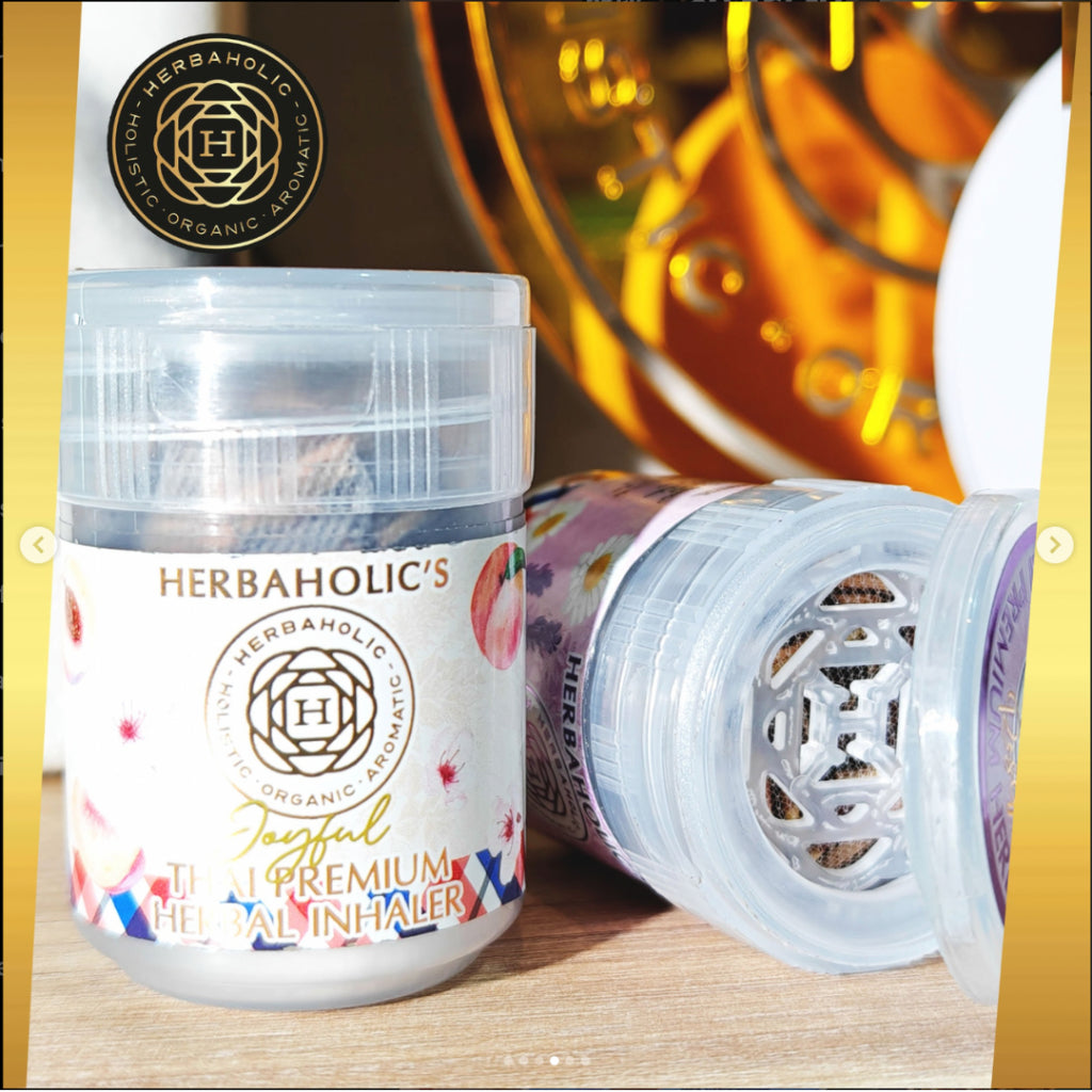 [SG INSTOCK] THE HERBAHOLIC'S THAI PREMIUM HERBAL INHALER 15G