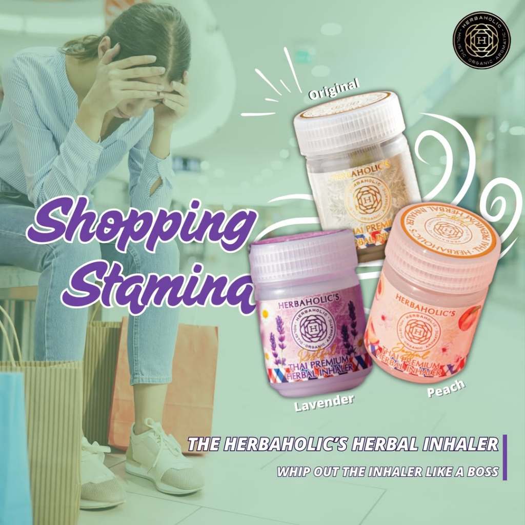 [SG INSTOCK] THE HERBAHOLIC'S THAI PREMIUM HERBAL INHALER 15G
