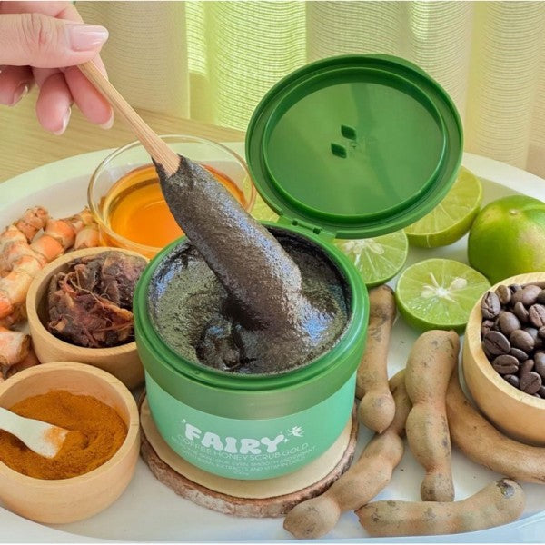 [SG INSTOCK] FAIRY COFFEE HONEY SCRUB GOLD 300G