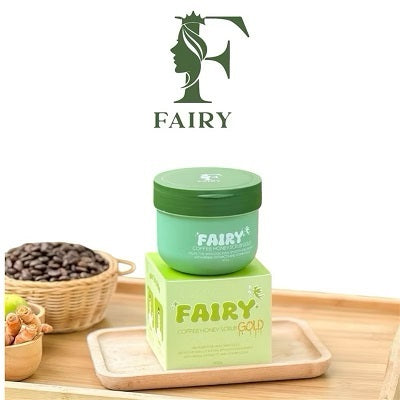 [SG INSTOCK] FAIRY COFFEE HONEY SCRUB GOLD 300G