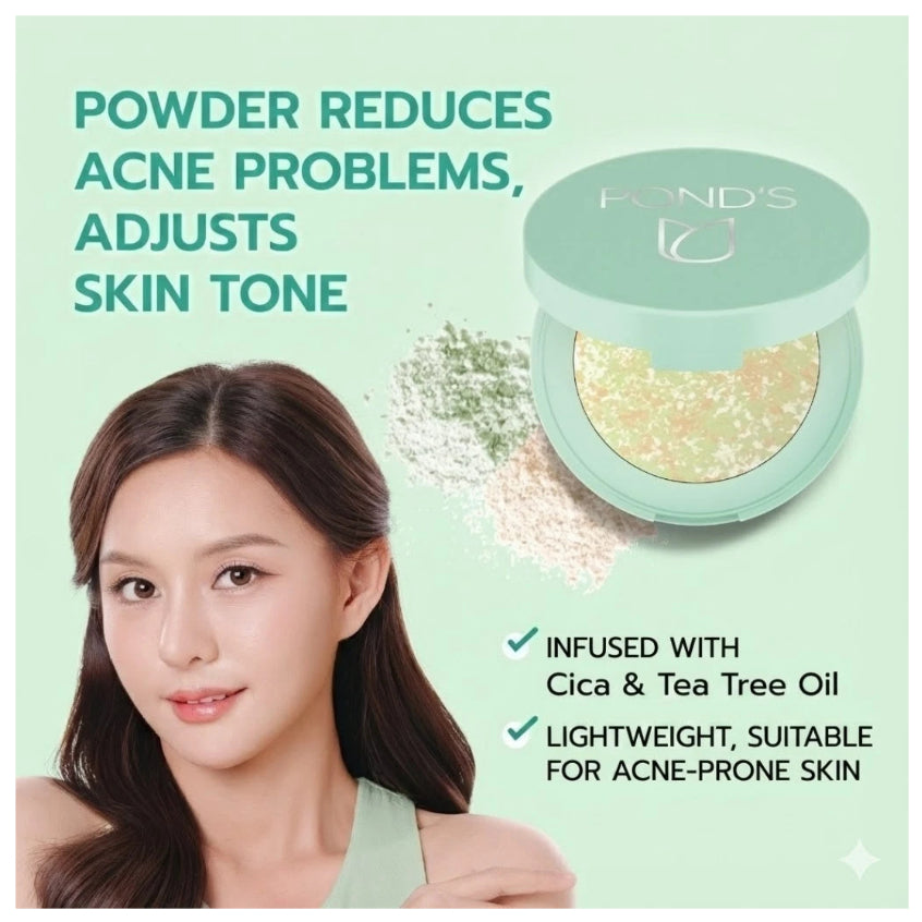 [SG INSTOCK] POND'S TRANSLUCENT COMPACT POWDER ACNE SMOOTH, PORE BLURRING, SATIN BRIGHT GLOW 4.5G,9G