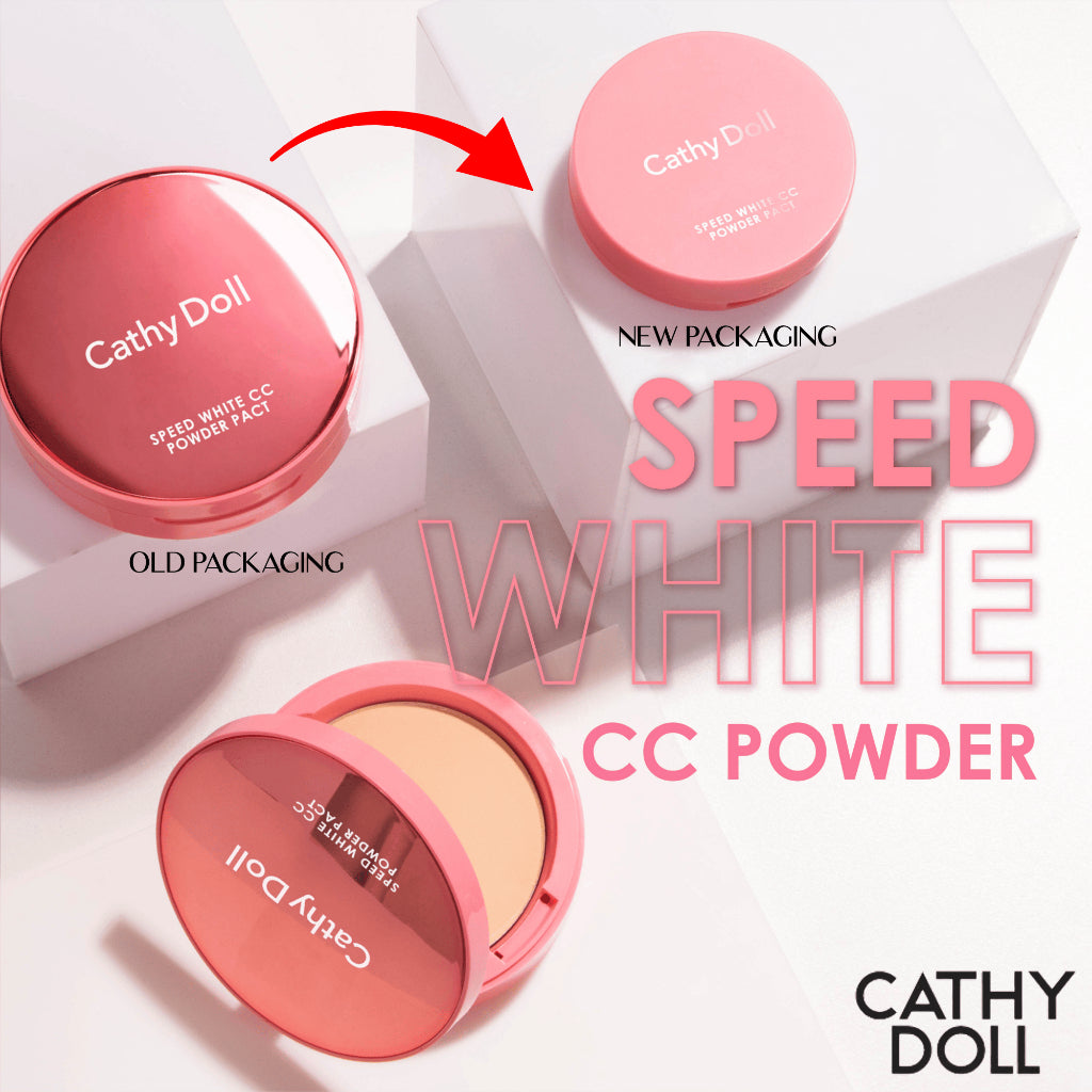 [SG INSTOCK] Cathy Doll  Speed White CC Powder Pact SPF40 PA+++ 12G
