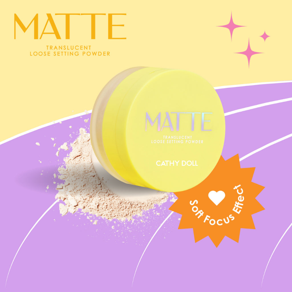 [SG INSTOCK] CATHY DOLL TRANSLUCENT LOOSE SETTING POWDER 5G /10G