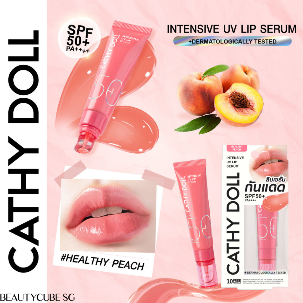 [SG INSTOCK] CATHY DOLL INTENSIVE UV LIP SERUM SPF50+ PA++++10ML