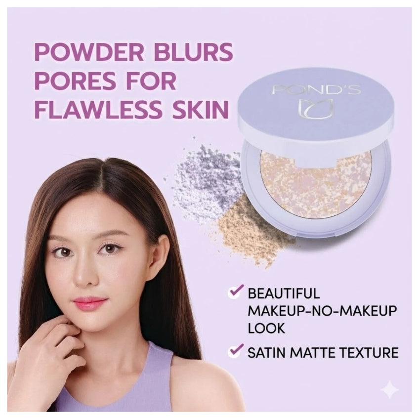 [SG INSTOCK] POND'S TRANSLUCENT COMPACT POWDER ACNE SMOOTH, PORE BLURRING, SATIN BRIGHT GLOW 4.5G,9G