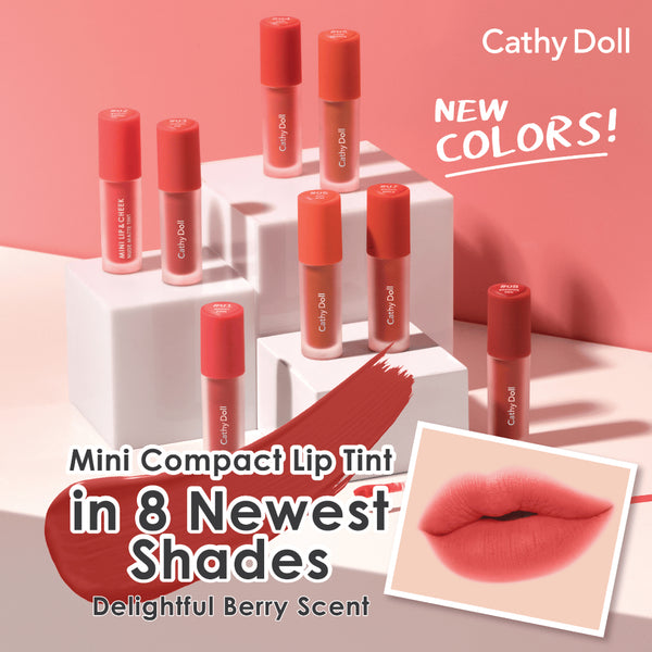[SG INSTOCK] CATHY DOLL MINI LIP & CHEEK NUDE MATTE TINT 2.1G