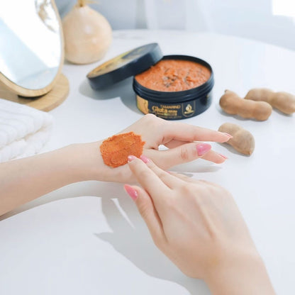 [SG INSTOCK] THE QUEEN TAMARIND GLUTA WHITE BODY SCRUB PREMIUM 350G