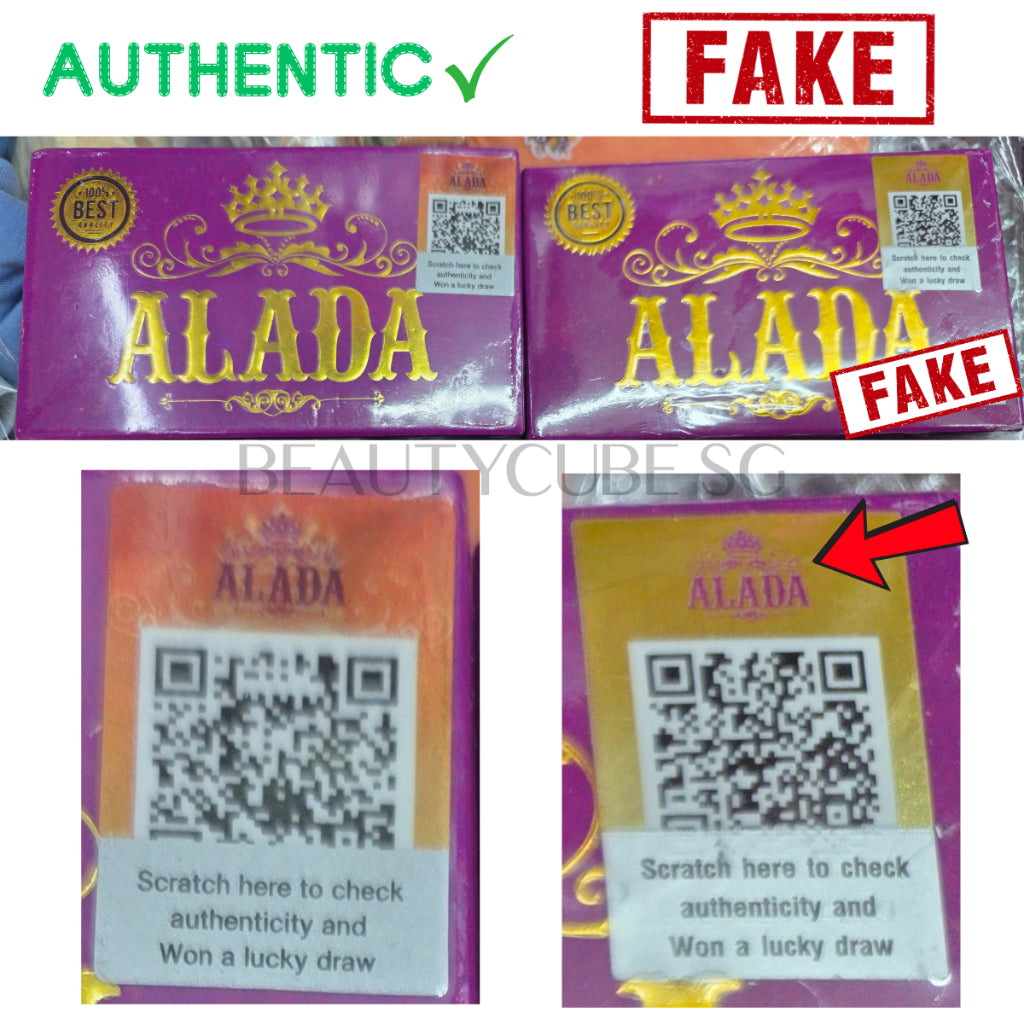 [SG INSTOCK] ALADA WHITENING SOAP 160G (NEW PACKAGING!)