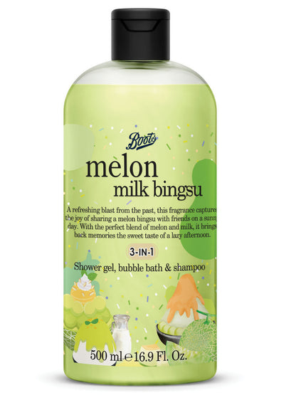 [SG INSTOCK] BOOTS SHOWER GEL, BUBBLE BATH & SHAMPOO 500ML