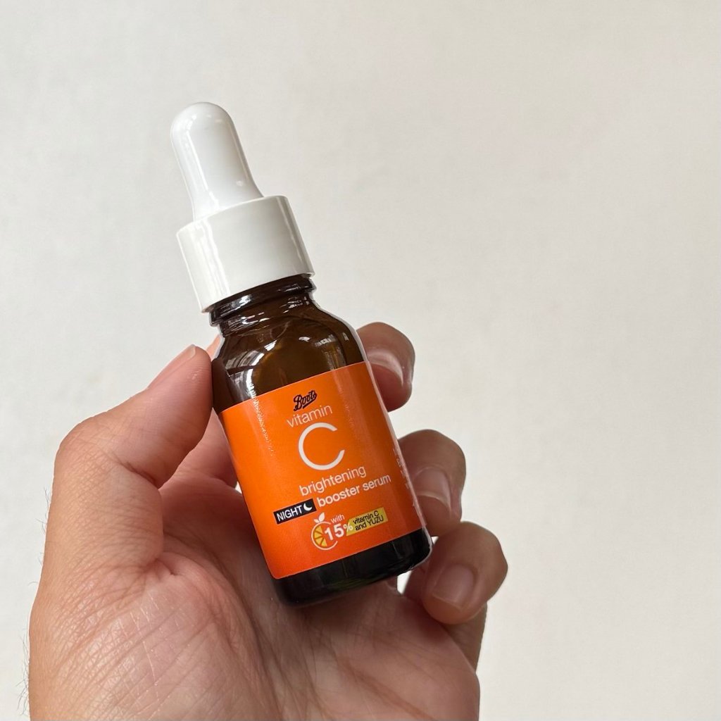 [SG INSTOCK ] BOOTS VITAMIN C BRIGHTENING NIGHT BOOSTER SERUM 15ML