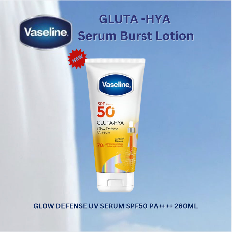 [SG INSTOCK] Vaseline Gluta HYA Serum Burst Lotion Dewy Radiance, Flawless Glow, Overnight Radiance, Luminous, Pro Age