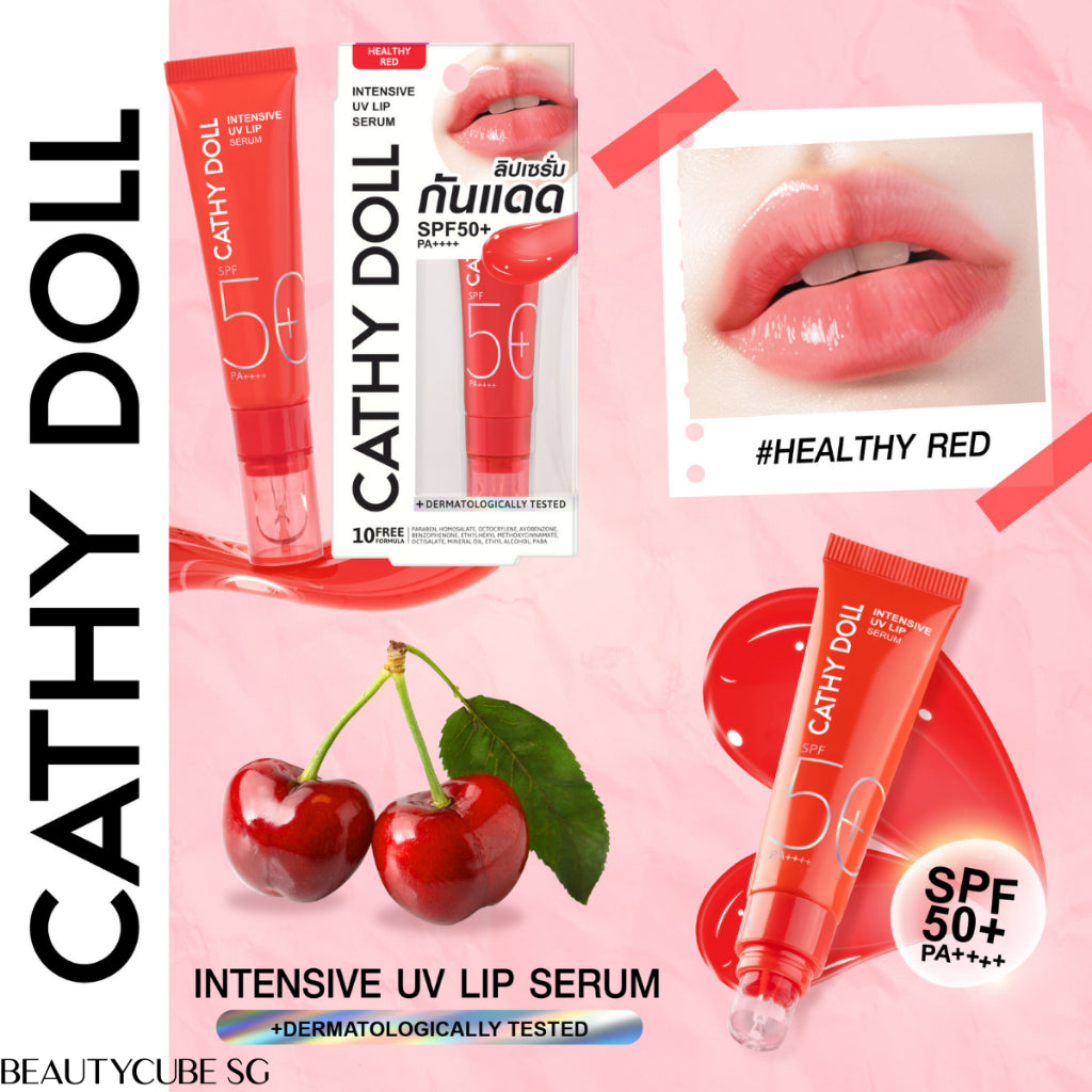 [SG INSTOCK] CATHY DOLL INTENSIVE UV LIP SERUM SPF50+ PA++++10ML