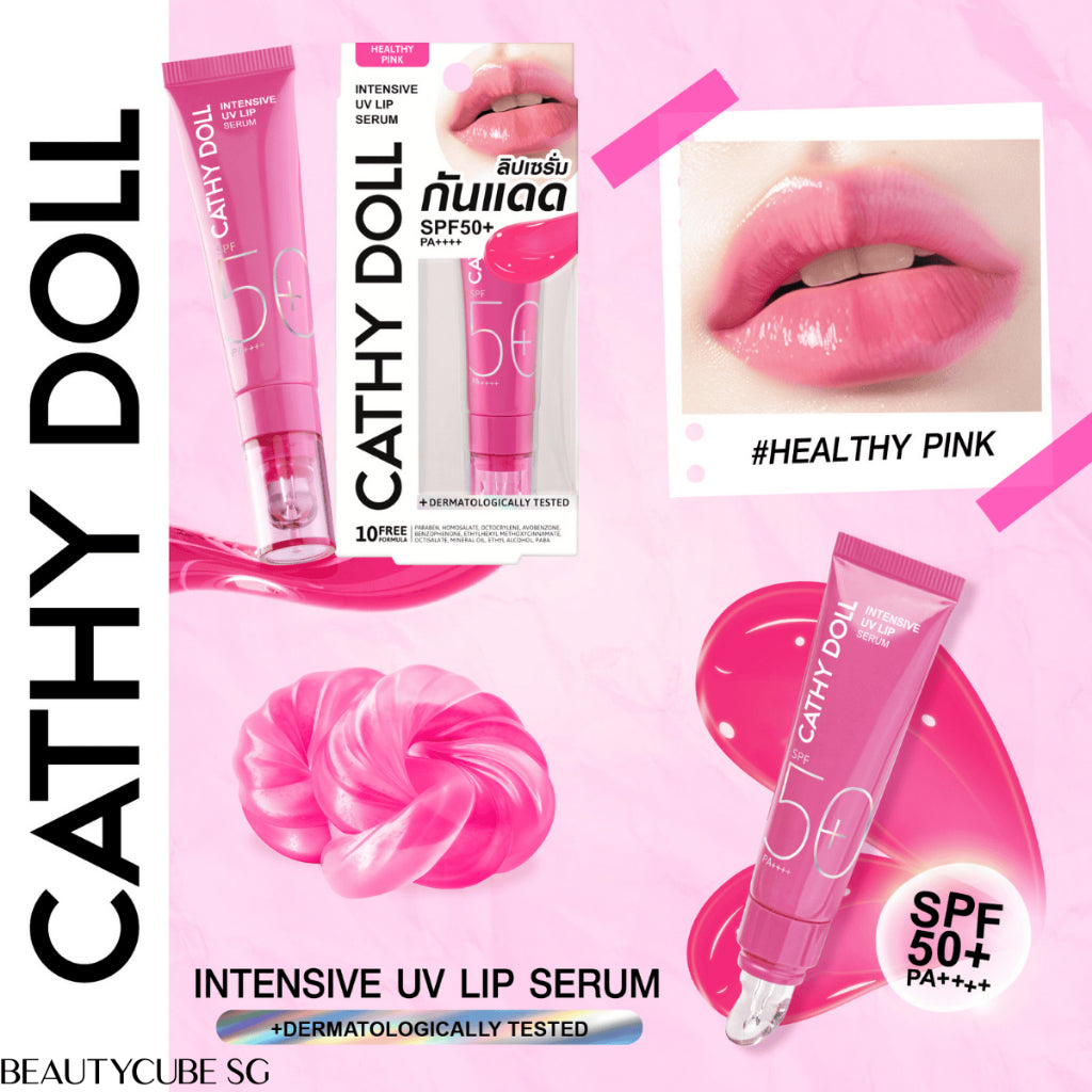 [SG INSTOCK] CATHY DOLL INTENSIVE UV LIP SERUM SPF50+ PA++++10ML