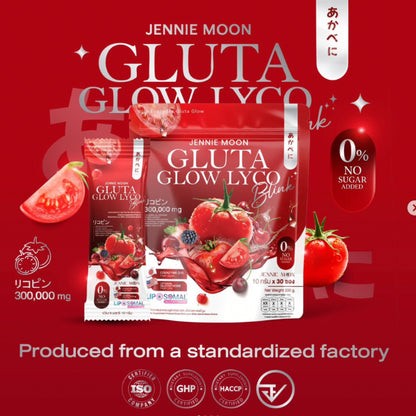 [SG INSTOCK] JENNIE MOON GLUTA GLOW LYCO BLINK (PACK OF 10G X 30SACHETS)