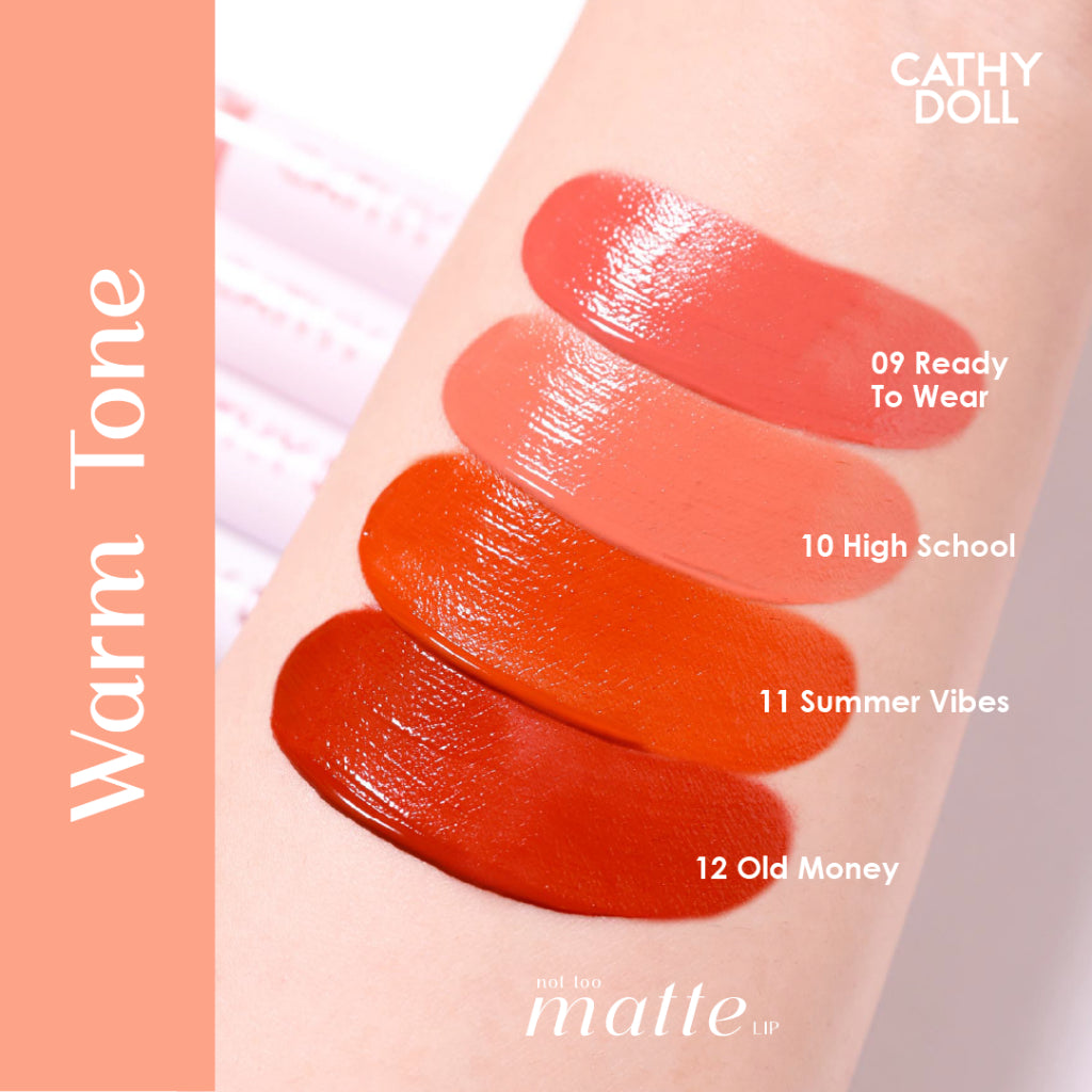 [SG INSTOCK] Cathy Doll Cathy Doll Not Too Matte Lip 2.9g.