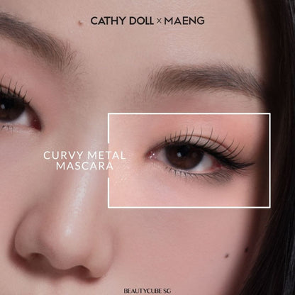 [SG INSTOCK] CATHY DOLL X MAENG CURVY METAL MASCARA 5G