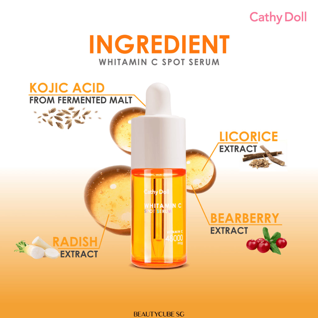 [SG INSTOCK] CATHY DOLL WHITAMIN C SPOT SERUM 30ML