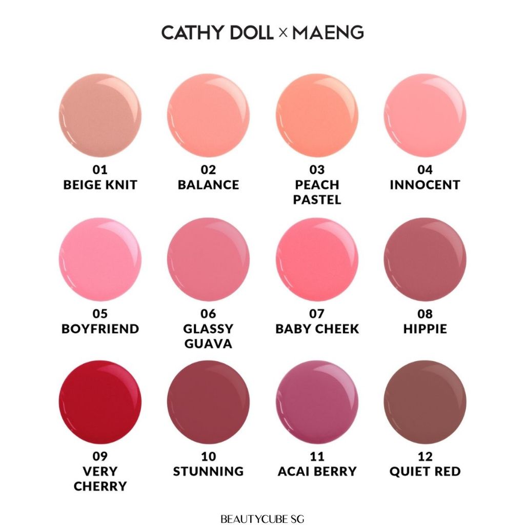 [SG INSTOCK] CATHY DOLL x MAENG DOT POP LIQUID BLUSH 4G