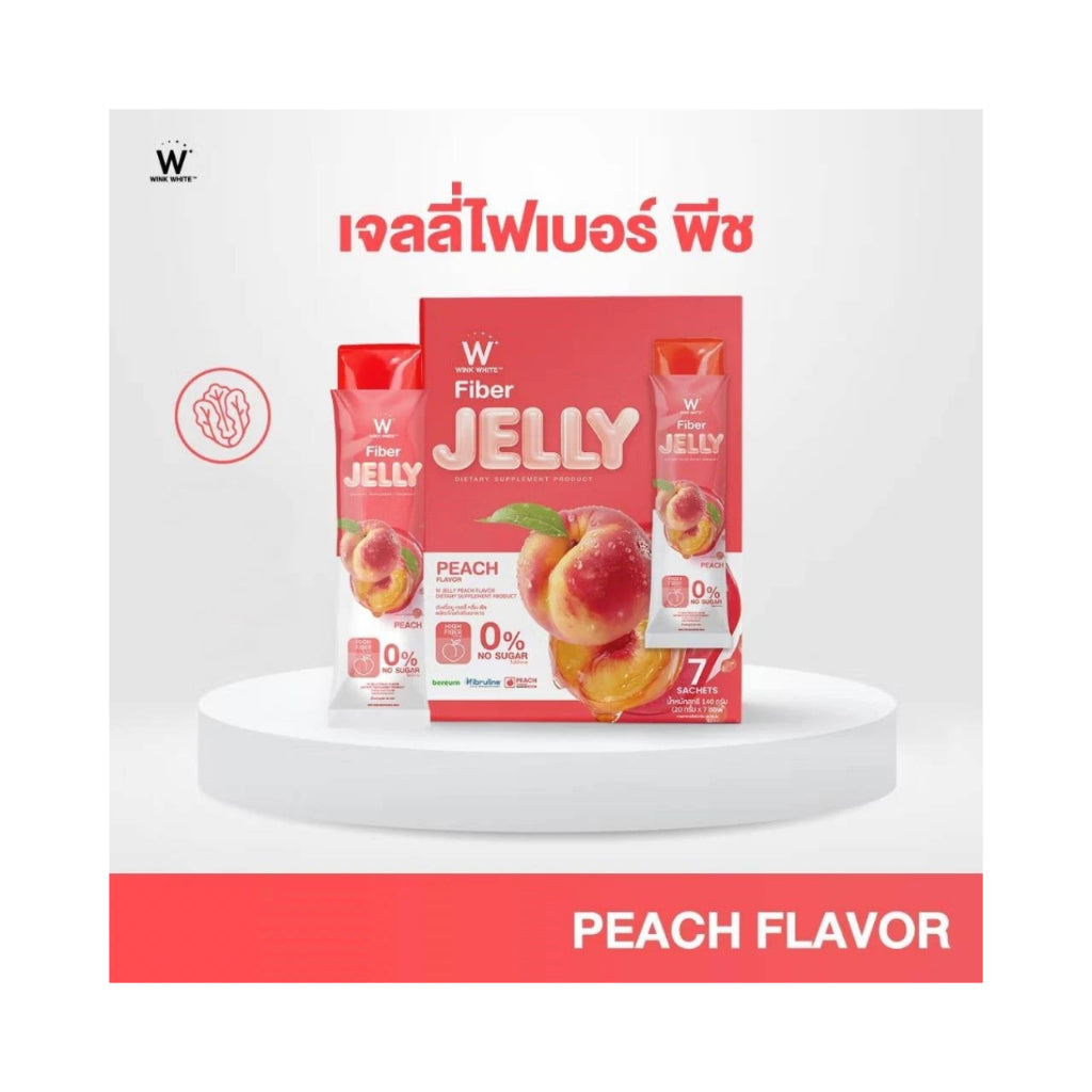 [SG INSTOCK] NEW PACKAGING WINK WHITE W JELLY FIBER, DETOXING, FLAT BELLY (BOX OF 7 SACHETS)